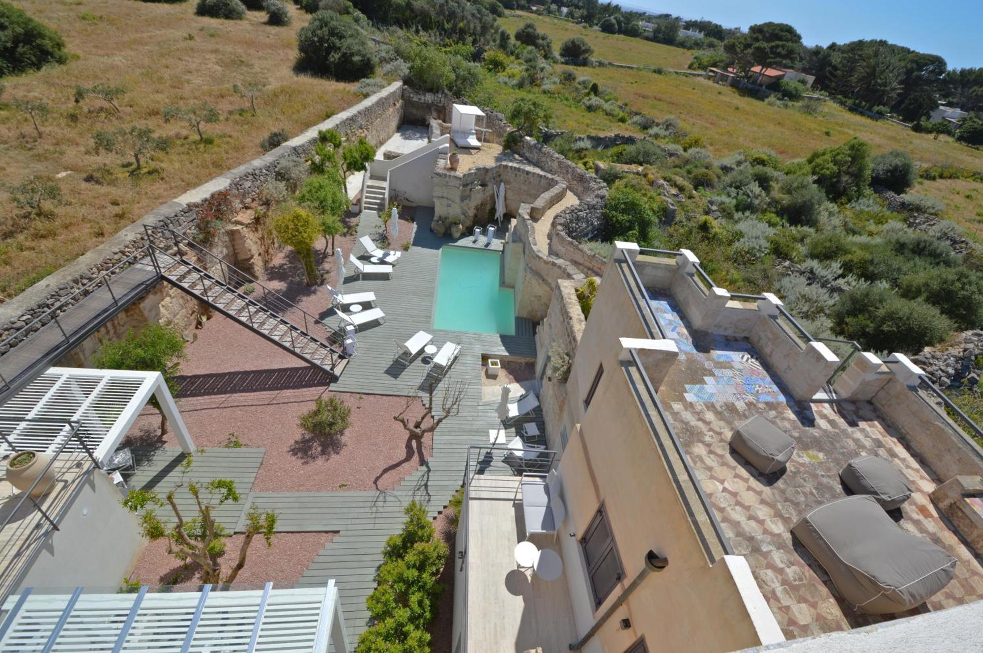 Villa Rocce Bianche ฟาวีญานา ภายนอก รูปภาพ