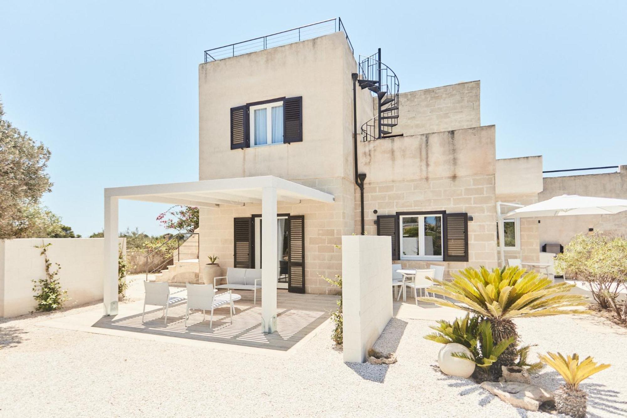 Villa Rocce Bianche ฟาวีญานา ภายนอก รูปภาพ