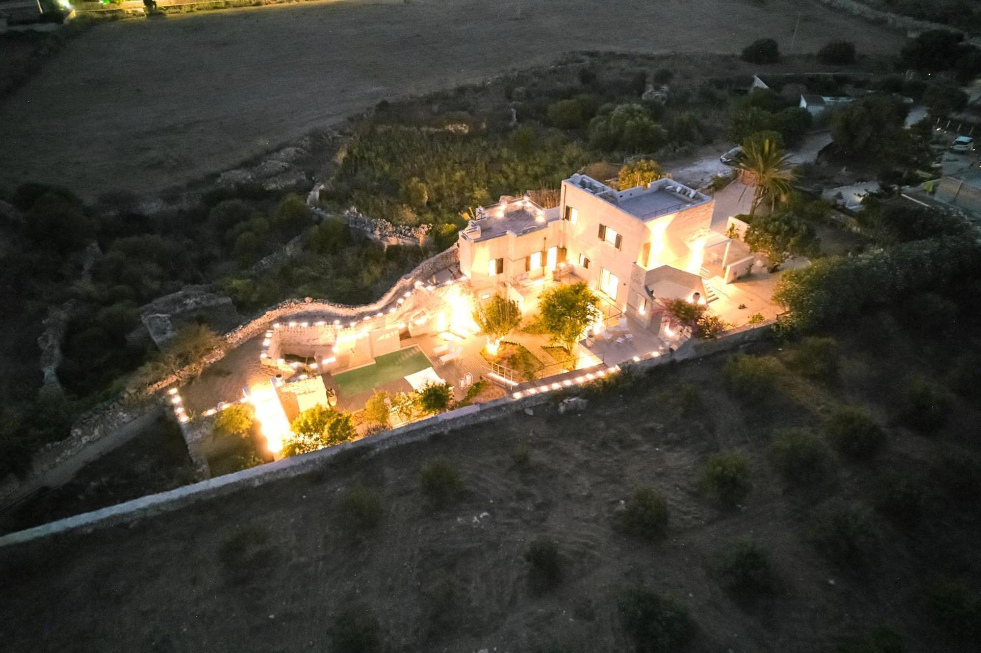 Villa Rocce Bianche ฟาวีญานา ภายนอก รูปภาพ